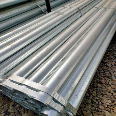 Q195/Q235/Q345 Tubo galvanizado de aço-ferro pré-quente DIP para estufa a prazo EXW