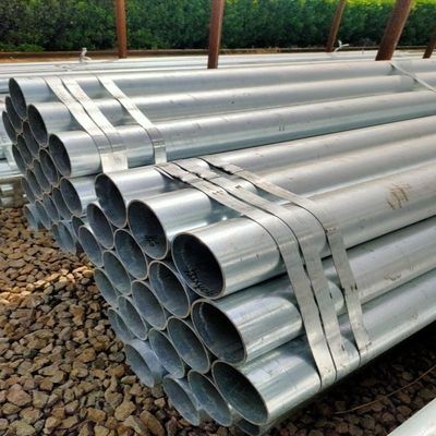 Q195/Q235/Q345 Tubo galvanizado de aço-ferro pré-quente DIP para estufa a prazo EXW