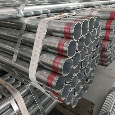 Grau S235jr DIN Schedule 40 3 4 Inch Hot DIP Galvanizado Tubos de Ferro de Aço Redondo 20 FT