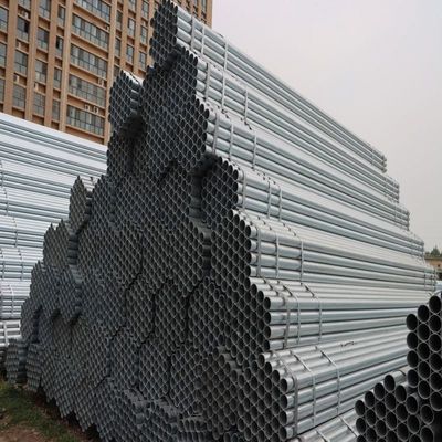 Grau S235jr DIN Schedule 40 3 4 Inch Hot DIP Galvanizado Tubos de Ferro de Aço Redondo 20 FT