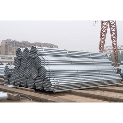 Tubo de aço galvanizado oco para aplicações estruturais Q235 Q335 A36