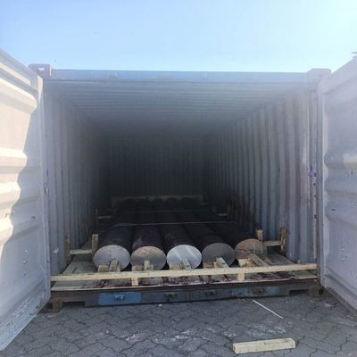 Q355 ASTM 1020 1045 1065 S45c Q235 Q355 S355jr Ss400 Rodas metálicas redondas Dia 8,0 mm-650 mm Barras de aço cortante de aço carbono