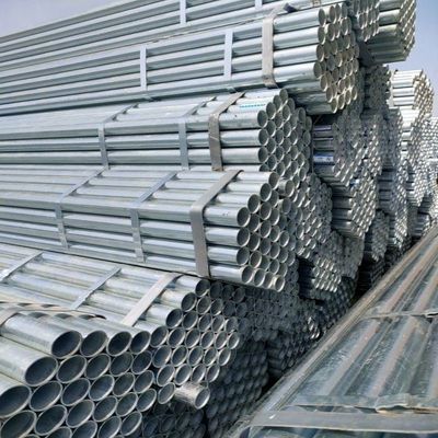 JIS Standard aço carbono DIP Gi tubo de aço galvanizado redondo sem costura a preços acessíveis