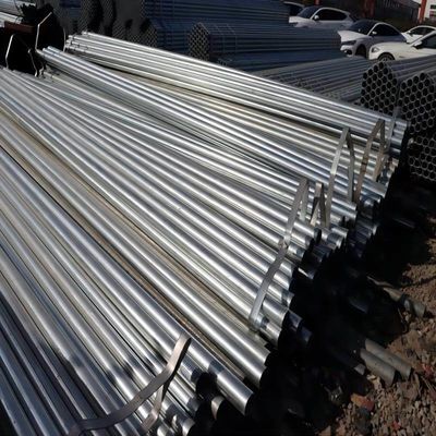 GB Padrão de tubos de aço galvanizado Q235 Q355 S235jr S275jr Ss400 para construção