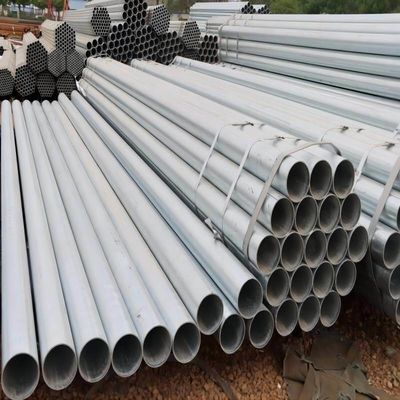 GB Padrão de tubos de aço galvanizado Q235 Q355 S235jr S275jr Ss400 para construção