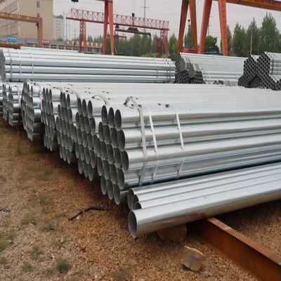 EXW Tubo de aço carbono Ferro galvanizado para secção oca de aço galvanizado DIP