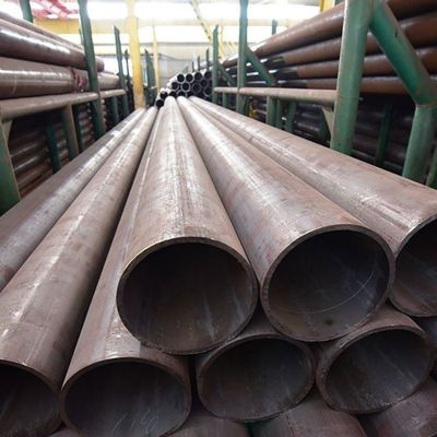2-48" Tubo Soldado de Aço Carbono Negro Tubo de Aço LSAW API5l X65 Psl1 Gasoduto de Petróleo