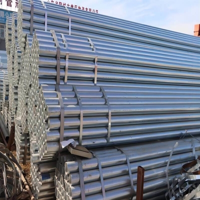 DN15-DN200 Tubo de aço galvanizado redondo Q235B para estufa