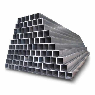 Tubo quadrado galvanizado de 1X1 polegadas para secção de caldeira redonda