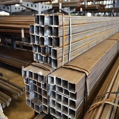 Tubo quadrado galvanizado de 1X1 polegadas para secção de caldeira redonda