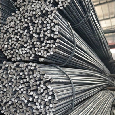 HRB400 Rebar de concreto de construção com tolerância de 1% e barra de aço carbono