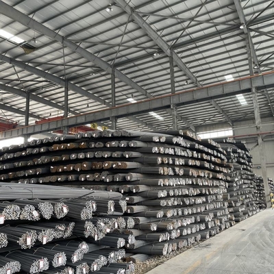 HRB400 Rebar de concreto de construção com tolerância de 1% e barra de aço carbono