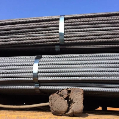 HRB400 Rebar de concreto de construção com tolerância de 1% e barra de aço carbono