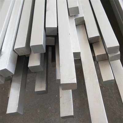 Barras quadradas retangulares de aço inoxidável SUS304 SUS310S SUS316 904L 316L 304 Material de construção