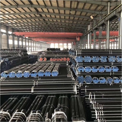 Tubo de aço sem costura de revestimento preto ASTM A53 A106 API5l 2&quot;-48&quot;