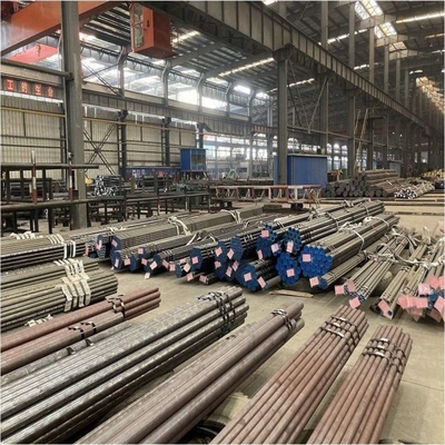 Tubulação de óleo laminada a quente API 5L Sch 40 ASTM A106 A53 Tubulação redonda sem costura de aço carbono