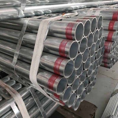 4 polegadas Q235 Q345 Tubos de aço pré-galvanizados com espessura galvanizada de 0,3-40 mm