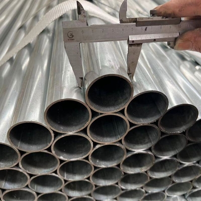 Tubos redondos galvanizados laminados a frio e a quente para construção