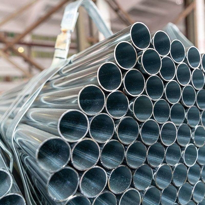 Tubos redondos galvanizados laminados a frio e a quente para construção