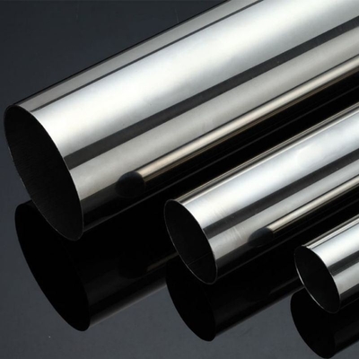 304/304L/316L Tubos redondos sem costura Tubos soldados fabricados com a técnica da laminagem a frio