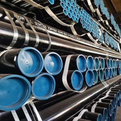Tubos de aço carbono preto API5l/API5CT 3-12m ou conforme necessário com diâmetro personalizado 2&quot;-48