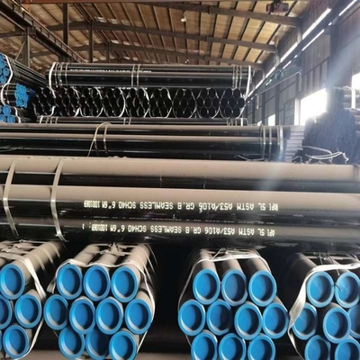 API 5L Grau B X65 Psl1 Tubo sem costura de aço de ferro carbono para oleoduto de transmissão de petróleo e gás
