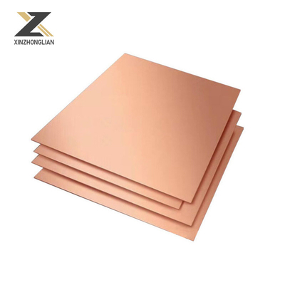 T1/T2 Placas de liga de cobre Fornecimento de chapas de cobre Latão 99,99% de pureza Cátodo para Indústria