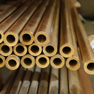 ASTM B280 Tubo de cobre vermelho padrão Espessura 0,1 mm-60 mm para aplicações industriais