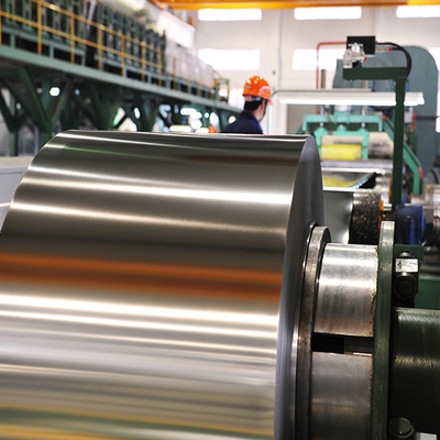 Dx51d Metal galvanizado laminado a frio Faixa de bobina de aço inoxidável Cumprindo a certificação DIN