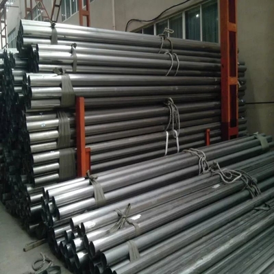 Tubo de aço inoxidável plano ASTM A270 A554 SS304 316L 316 310S 440 1.4301 321 904L 201 Tubo sem costura de aço inoxidável quadrado 12,7-2200mm