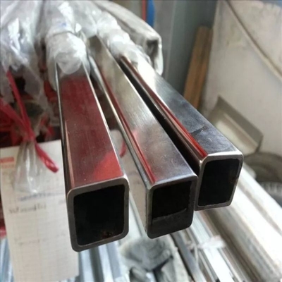 Tubos de aço inoxidável S32750/S32205/F50/F60/F55/F60/F61/F65 Tubos retangulares