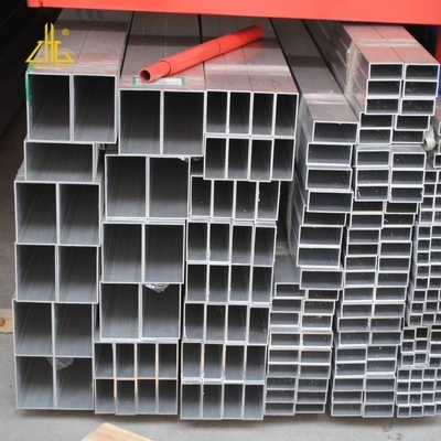 Shandong Silver Aluminium Tube Pipe 1060 3003 6061 6063 para peças de máquinas industriais