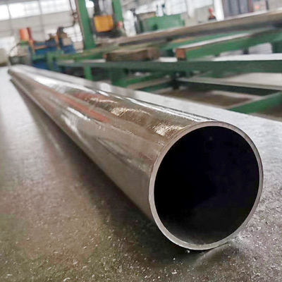 Tubo sem costura de alumínio de prata 7005 7075 com certificação GB e espessura de parede de 1,5 mm
