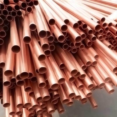Espessura personalizada 0,1-60 mm ou largura 10-1500 mm Tubo de cobre vermelho ASTM Alsi JIS DIN GB En