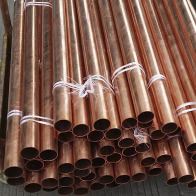 Espessura personalizada 0,1-60 mm ou largura 10-1500 mm Tubo de cobre vermelho ASTM Alsi JIS DIN GB En
