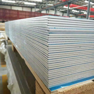 3003 3004 3105 H24 H14 Ho Moinho de acabamento de folhas de alumínio com película de PVC azul