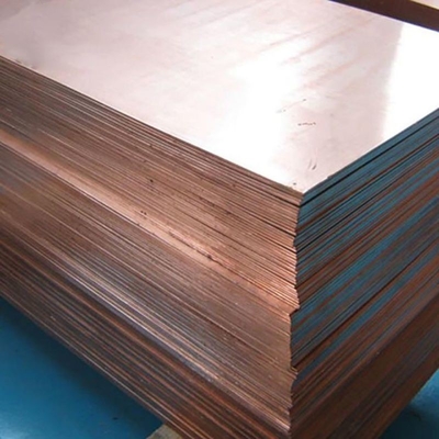 Tamanho personalizado Placa de cobre puro com alta pureza e GB En ASTM JIS BS Standard