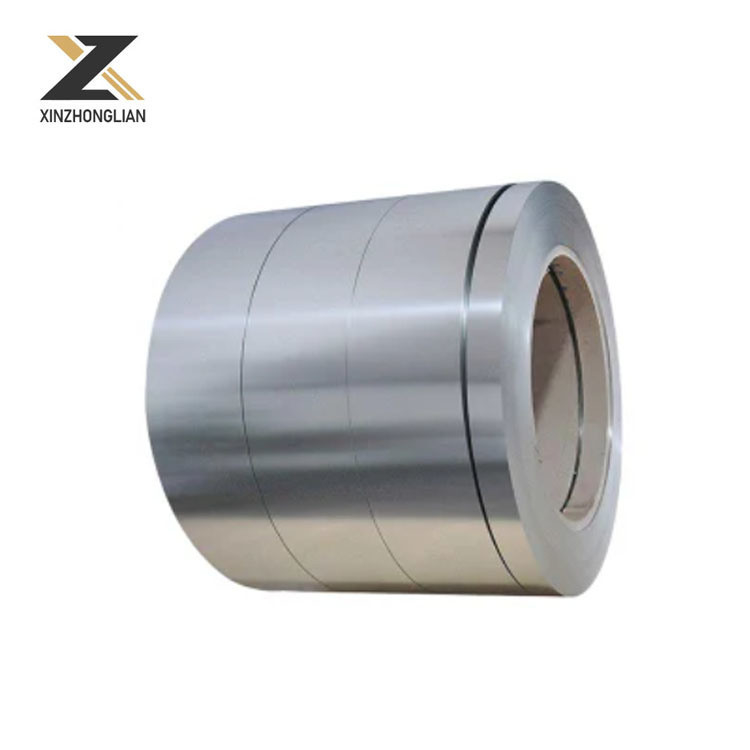 304 316 Chapa de aço inoxidável laminada a frio de acabamento 2b Ba para bobina Faixa de peso T 4.0-16.0