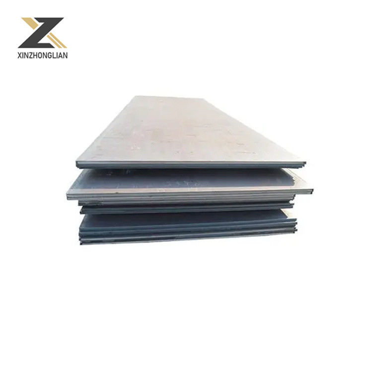 HRC Mild Ms Ferro Preto A36 Ss400 Q235 Q355 Q345ms S275jr Placas laminadas a quente de aço de baixa emissão de carbono