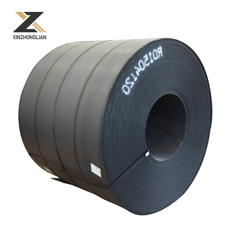 ASTM Ss400 S355 S235 Q345 Q235 Aço laminado a quente de baixo carbono Ms bobina HRC com tolerância de 2%