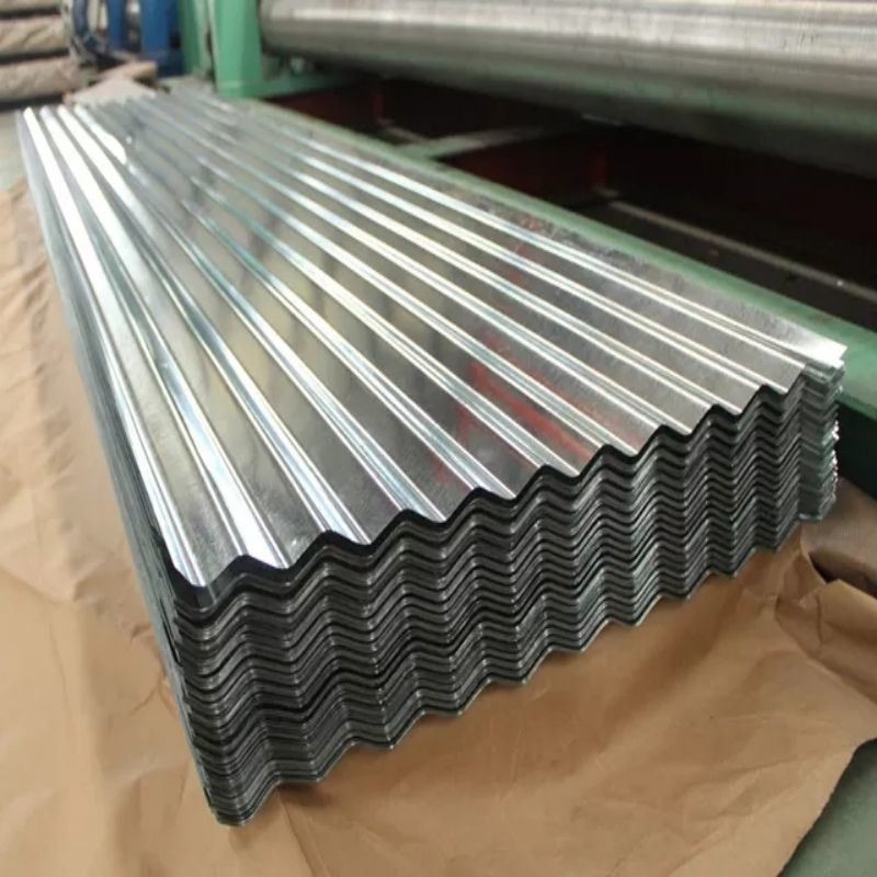 Folha de telhado de aço galvanizado AISI ASTM DIN Z40g Z275g Z350g Aluzinc Az150 Dx51d Personalização de placa isolada