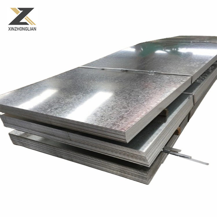 Dx51d Gi Z275 Chapa de telhado corrugada galvanizada revestida de zinco para estoque