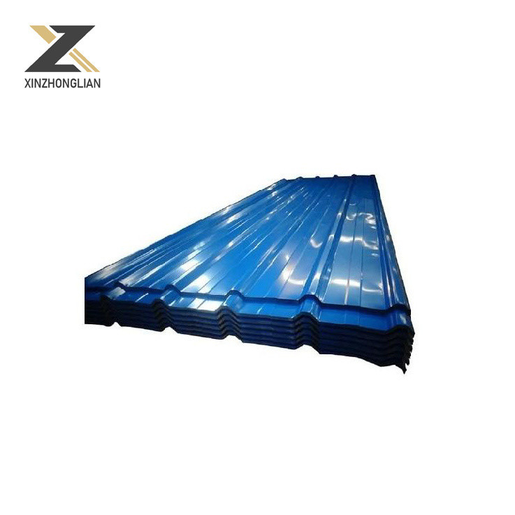 Chapa de telhado micro corrugada de aço galvanizado de 950 mm de largura para durabilidade