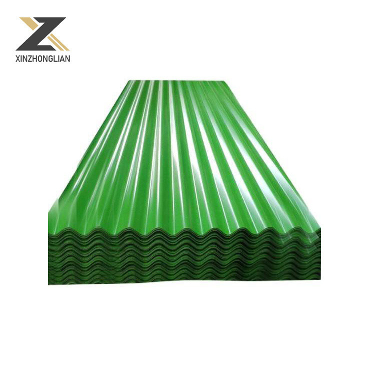 Amostragens US 1/kg Chapa de telhado de aço corrugado galvanizado revestido de cores PPGL PPGI
