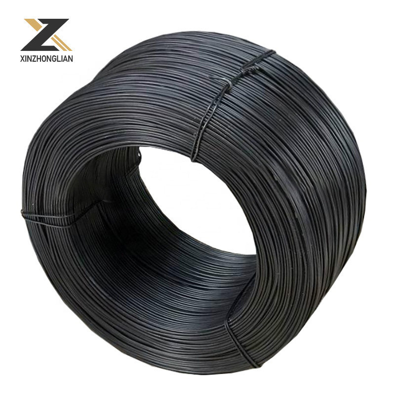 SAE1008 SAE1006 Q195 Q235 5,5 mm-12 mm Rodas de arame de aço de baixo carbono para materiais de construção