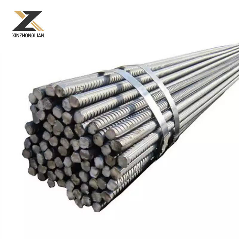 8 mm 10 mm 12 mm 16 mm HRB335 Rebar de aço deformado para construção GB DIN ASTM JIS En GOST