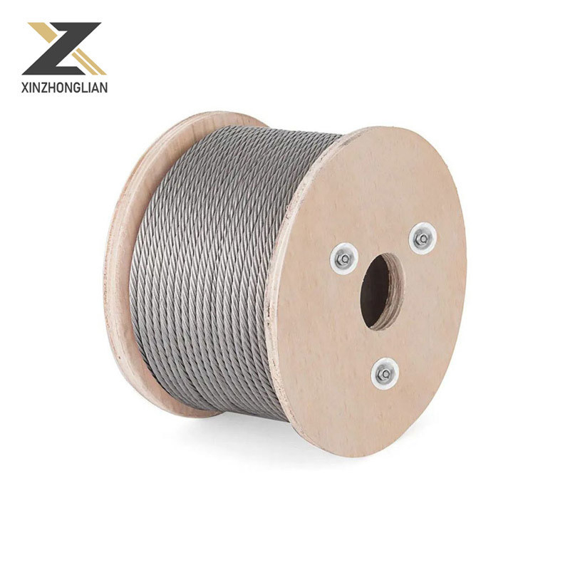 Técnica de apagamento 7/1.0 mm 7/1.6 mm Filamento de arame de aço para linha de transmissão de energia