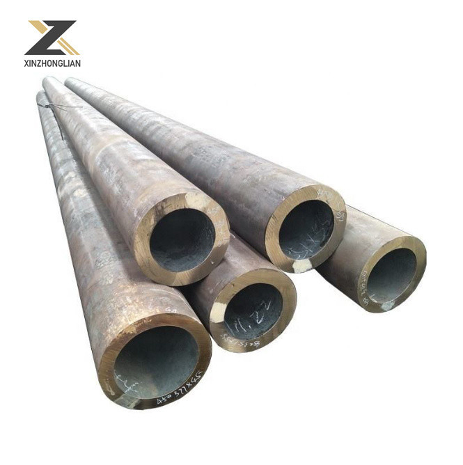 Tubos de aço inoxidável de qualidade redonda S235jr Soldados sem costura 1/2" a 4" 304/316 904 2205 ASTM/JIS