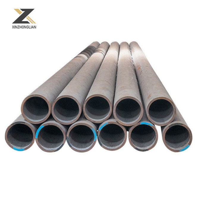 Tubos de aço de carbono preto API5l API5CT X42 X46 X52 X56 X60 X70 Tubos de aço laminados a quente galvanizados