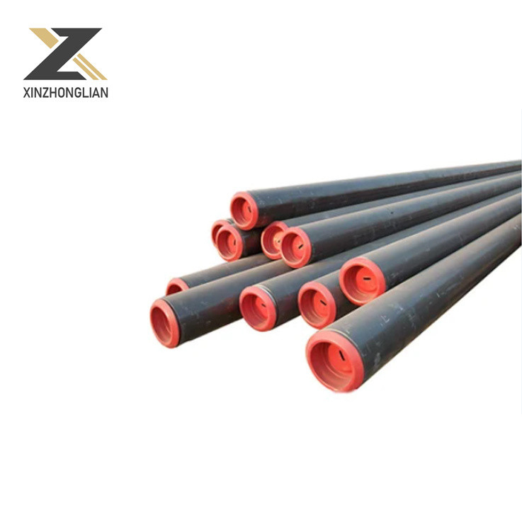 Tubo de aço carbono redondo sem costura com revestimento negro 10 20 Q235 Q345 para oleodutos e gasodutos